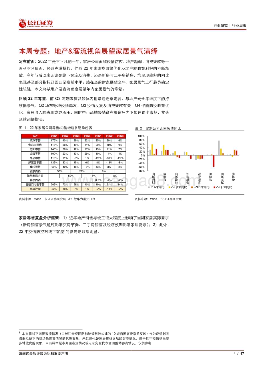 20230328_长江证券_家居行业证券研究报告：回顾22年地产和零售客流节奏展望23年景气复苏趋势_18页.pdf_第4页