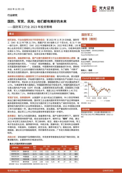 20221202_光大证券_国防军工行业2023年投资策略：国防、军贸、民用他们都有美好的未来_42页.pdf
