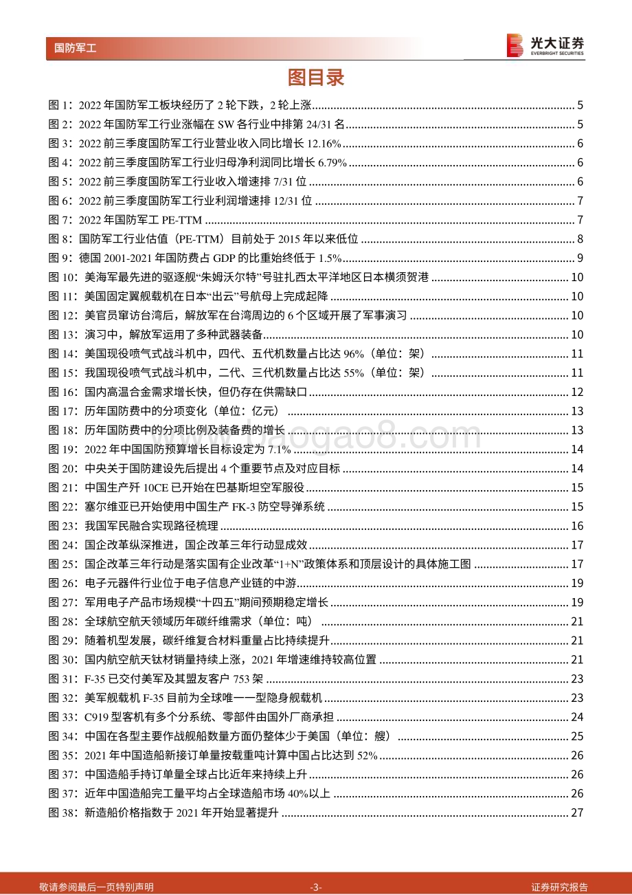 20221202_光大证券_国防军工行业2023年投资策略：国防、军贸、民用他们都有美好的未来_42页.pdf_第3页