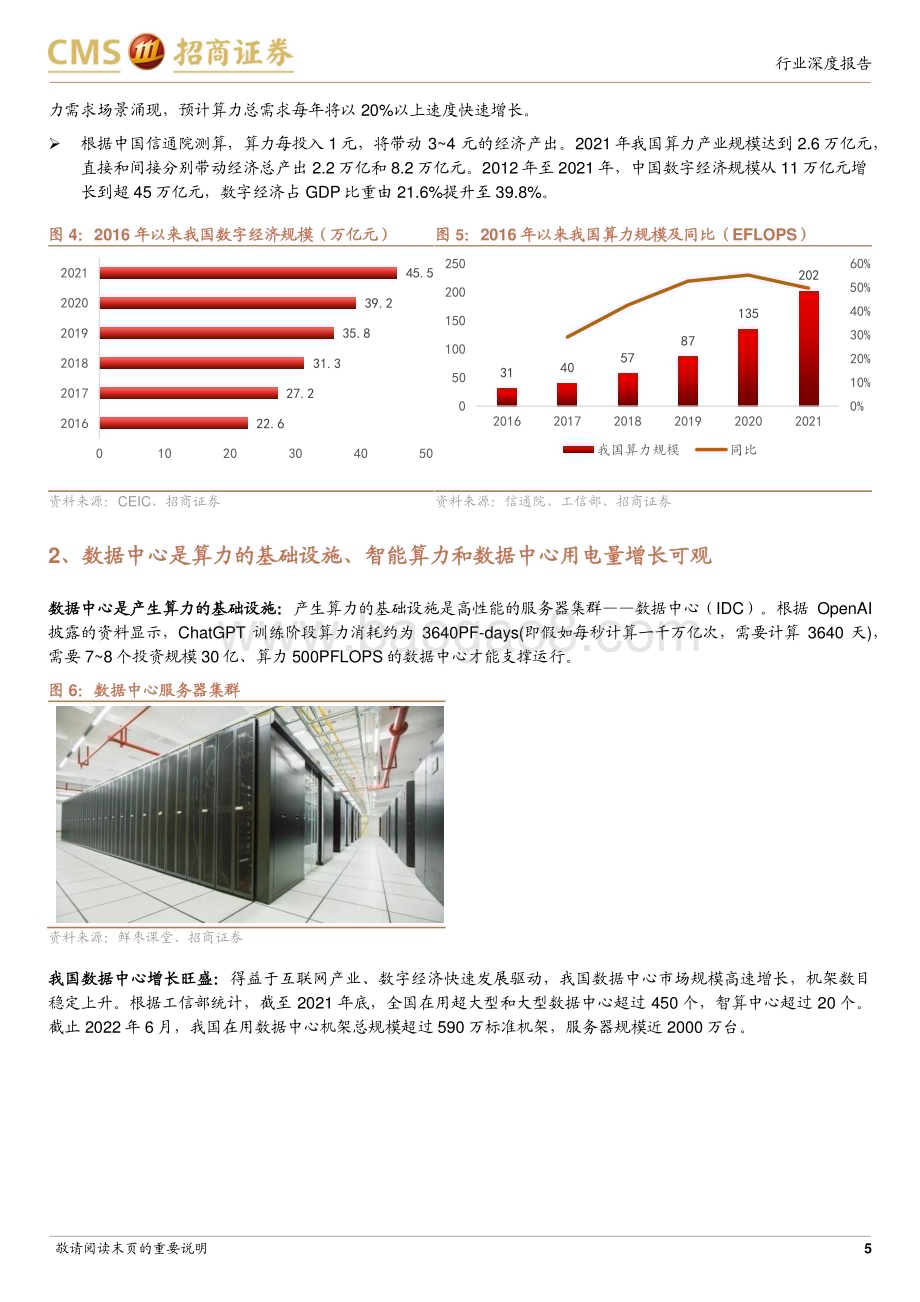 20230322_招商证券_环保及公用事业行业智慧能源系列专题报告（一）_算力篇：从ChatGPT看算力增长对电力行业的影响_17页.pdf_第5页