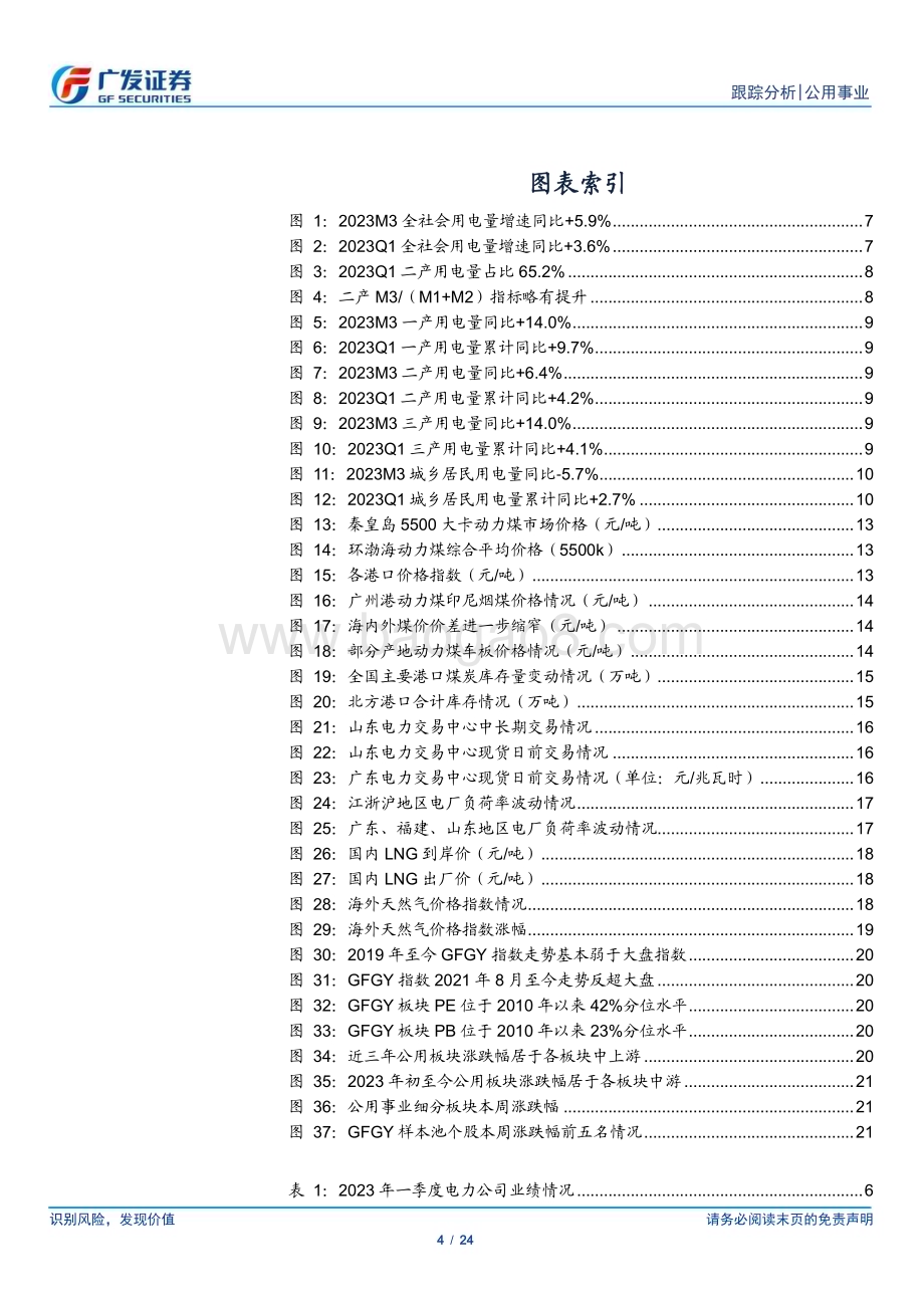 20230416_广发证券_公用事业行业证券研究报告：煤硅已然开花踌躇走向坚定_25页.pdf_第4页