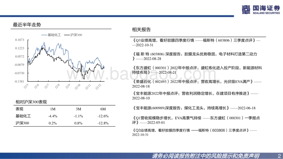 20230103_国海证券_EVA行业深度报告系列一：EVA价格有望探底回升_41页.pdf_第2页