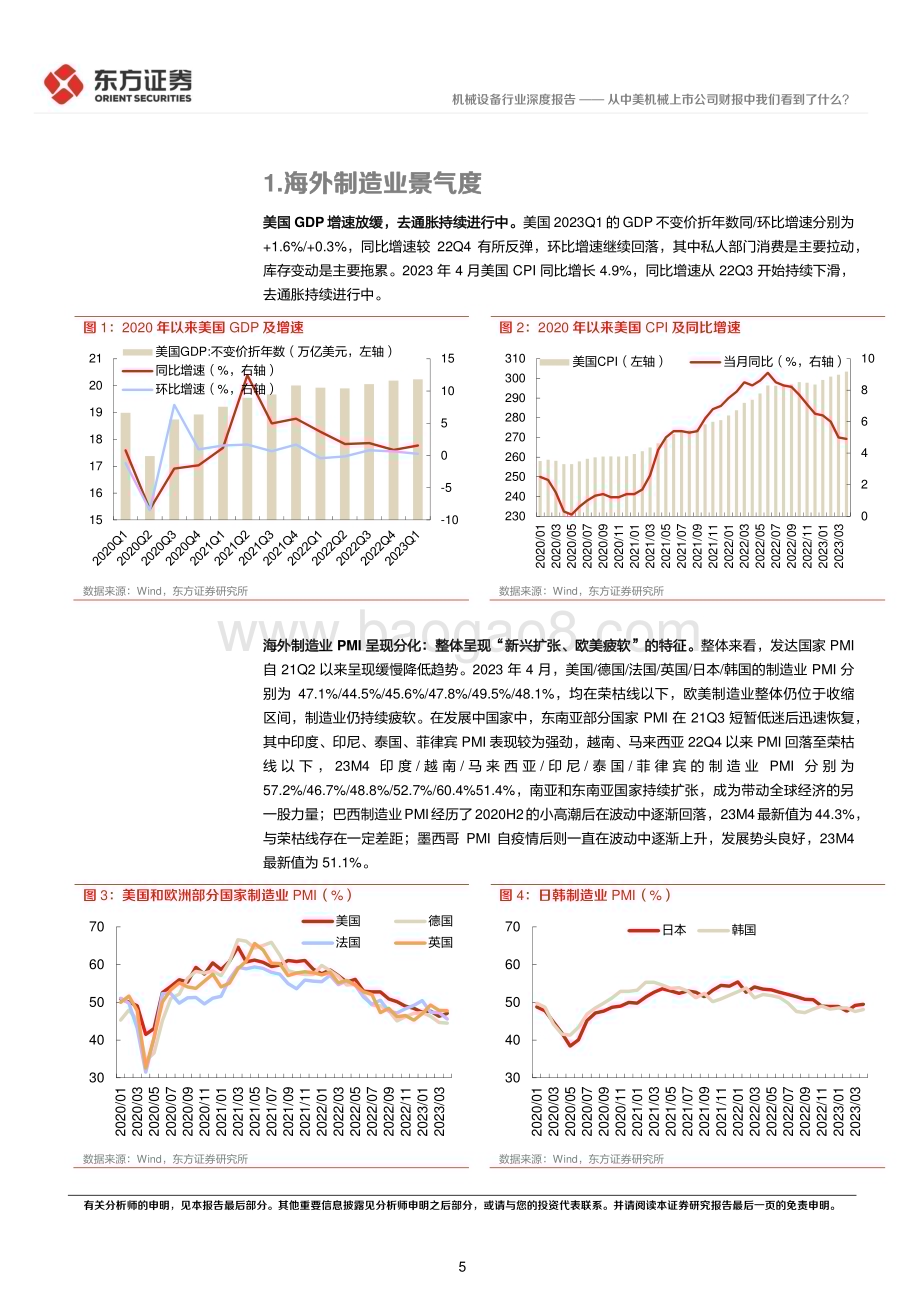 20230604_东方证券_机械设备行业证券研究报告：从中美机械上市公司财报中我们看到了什么？_19页.pdf_第5页