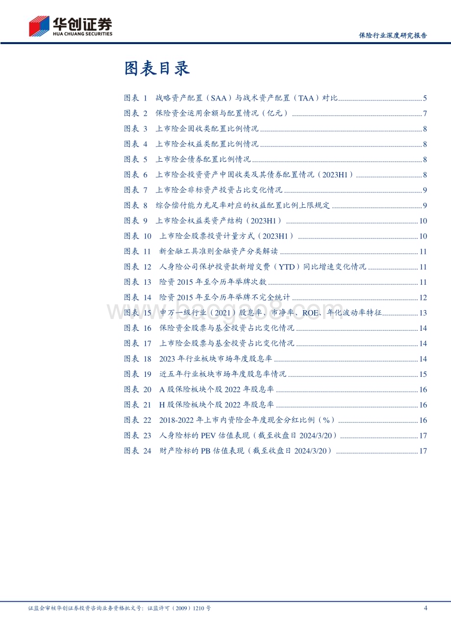 20240326_华创证券_保险行业深度研究报告：险资配置思路与入市考量_20页.pdf_第4页