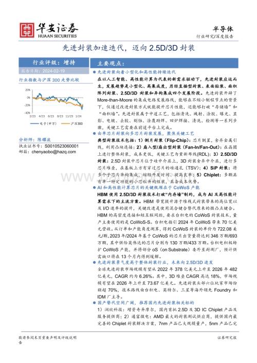 20240219_华安证券_半导体行业深度报告：先进封装加速迭代迈向2.5D3D封装_37页.pdf