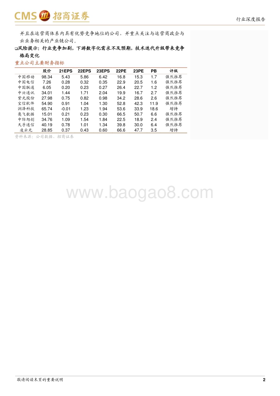 20230313_招商证券_通信行业证券研究报告：运营商系列_27页.pdf_第2页