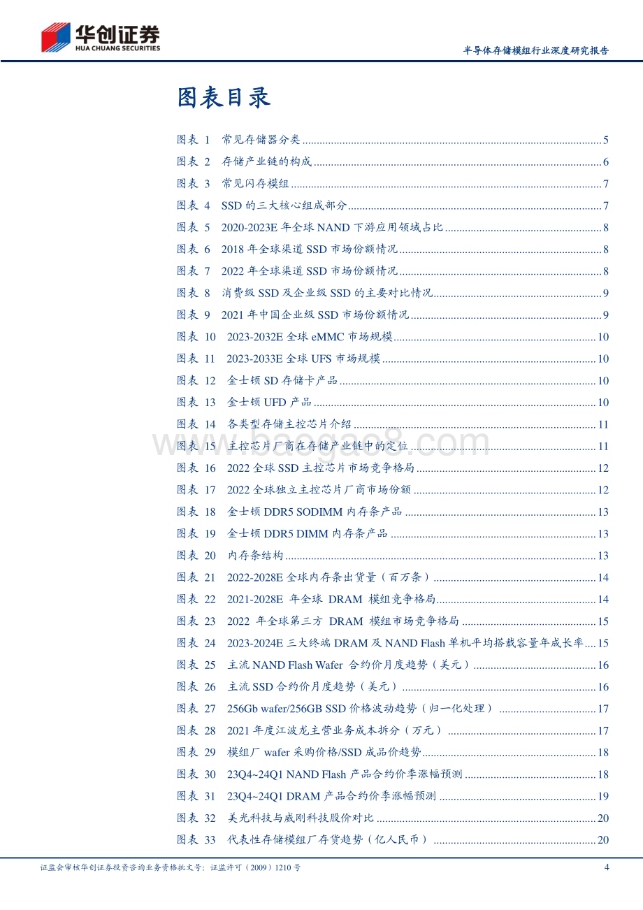 20240221_华创证券_半导体存储模组行业深度研究报告：景气复苏渐进叠加AI需求释放存储新一轮行情蓄势待发_27页.pdf_第4页