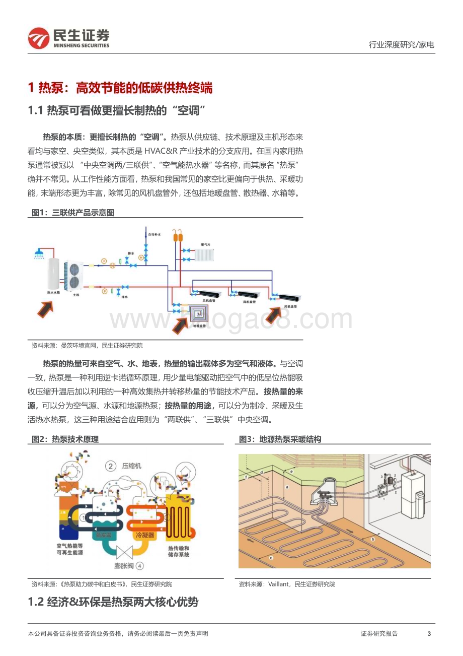 20230529_民生证券_热泵行业证券研究报告：景气度与成长性兼具把握热泵行业投资机会_32页.pdf_第3页