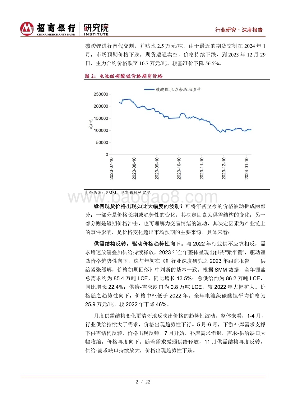 20240206_招商银行_锂行业深度研究之2024年展望：上游矿山承压中游增速放缓_26页.pdf_第5页