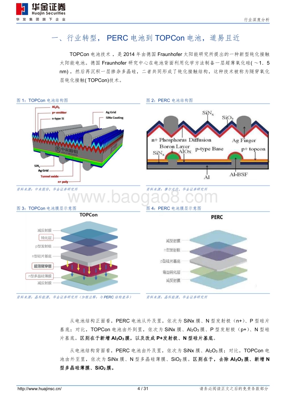 20230208_华金证券_TOPCon设备行业证券研究报告：TOPCon大规模量产PECVD成为主流工艺_32页.pdf_第4页