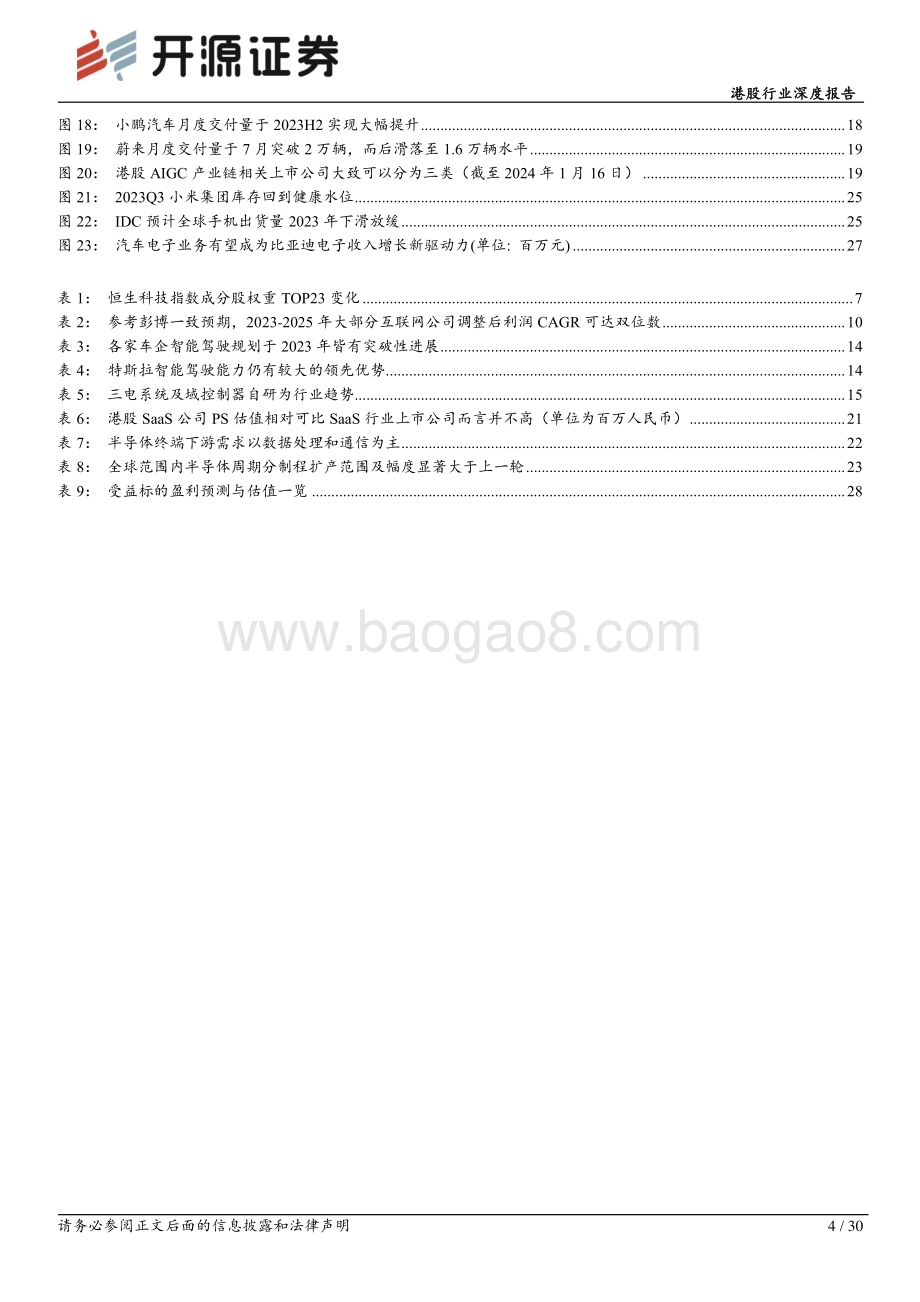 20240226_开源证券_港股科技行业深度报告：拥抱创新升级、新兴应用及出口市场_30页.pdf_第4页