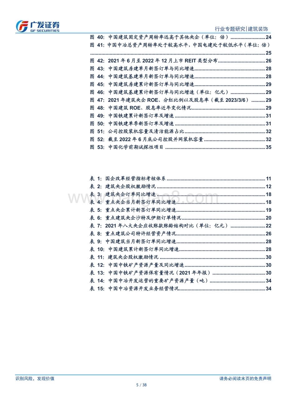 20230314_广发证券_建筑装饰行业证券研究报告：建筑央企专题_39页.pdf_第5页