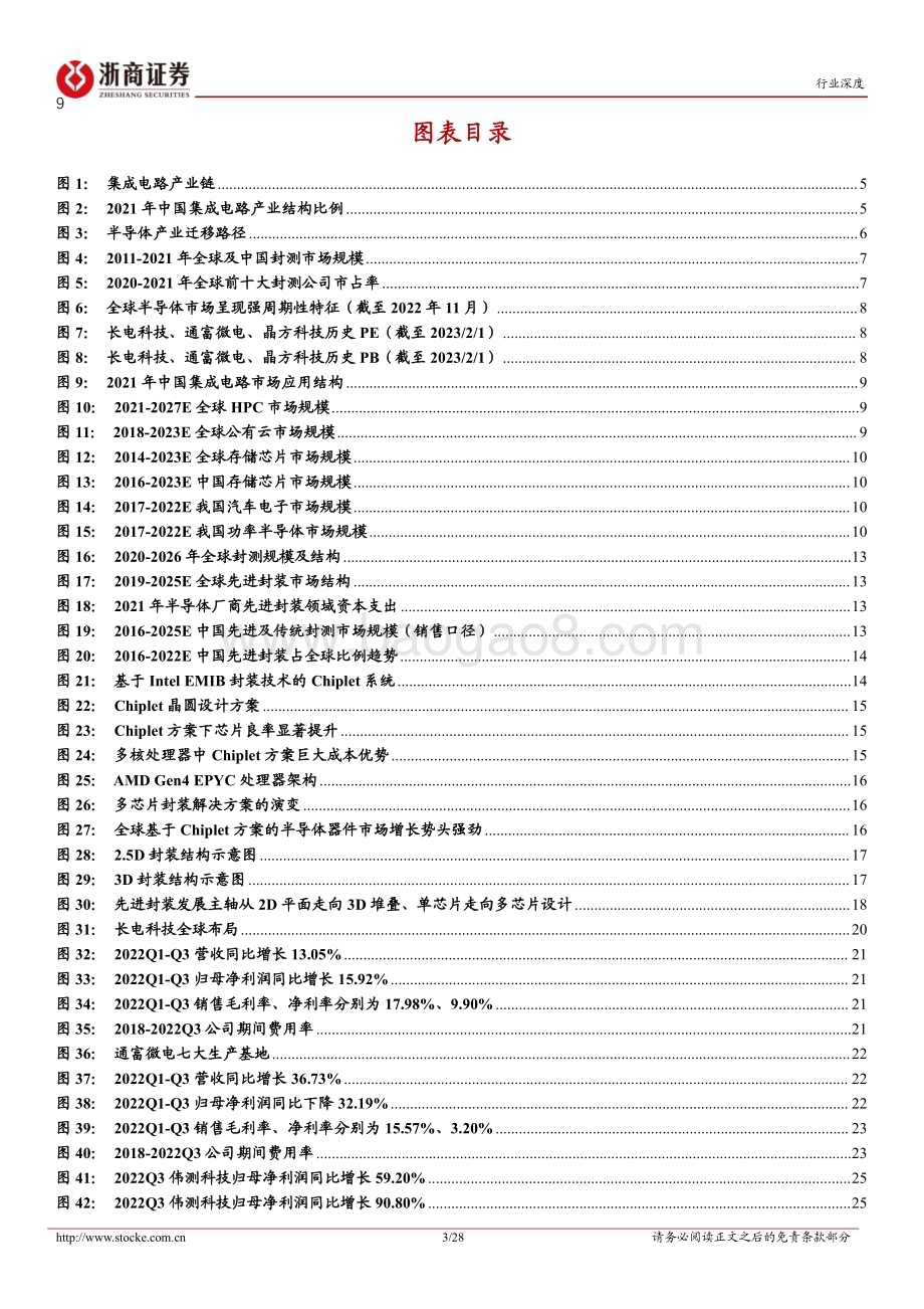 20230203_浙商证券_半导体行业证券研究报告：复苏之封测行业周期底部复苏可期_29页.pdf_第3页