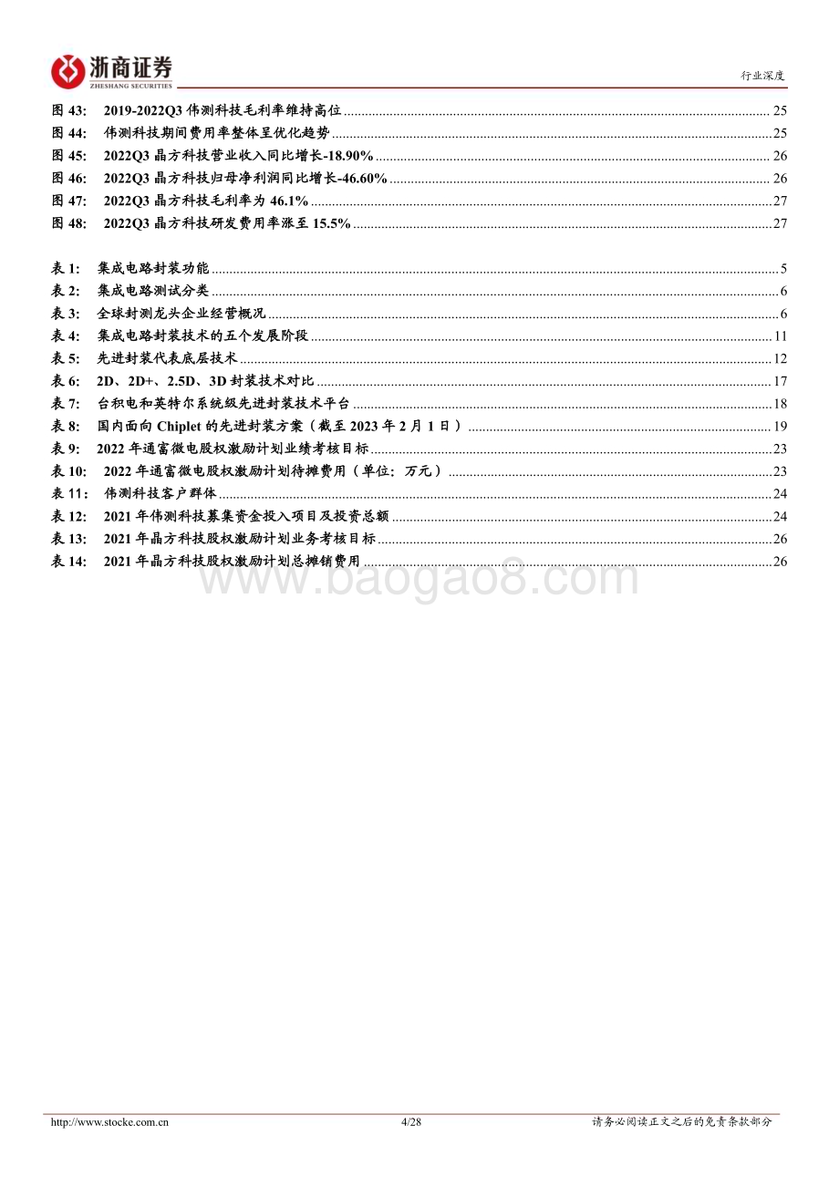 20230203_浙商证券_半导体行业证券研究报告：复苏之封测行业周期底部复苏可期_29页.pdf_第4页
