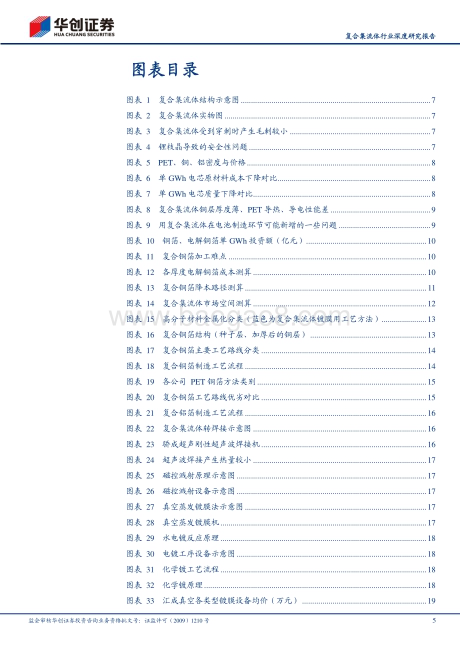 20230411_华创证券_复合集流体行业证券研究报告：从0到1当前设备更受益材料百家争鸣、潜在弹性高_35页.pdf_第5页