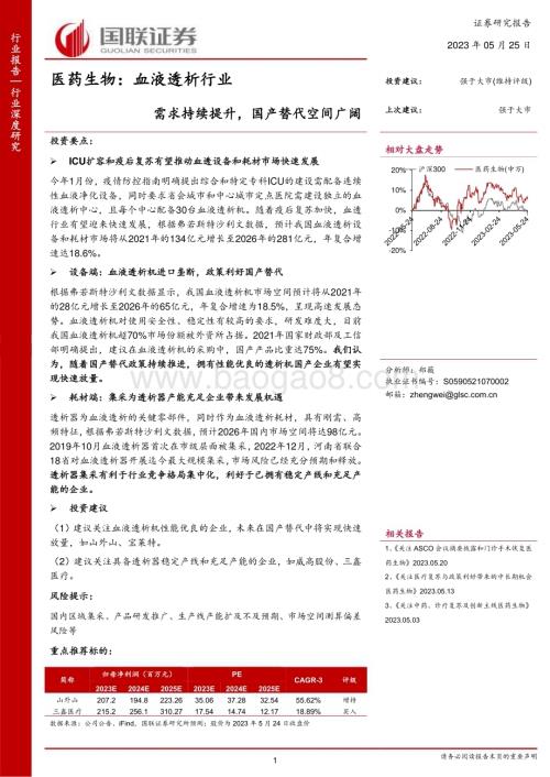 20230525_国联证券_医药生物行业证券研究报告：血液透析行业需求持续提升国产替代空间广阔_36页.pdf