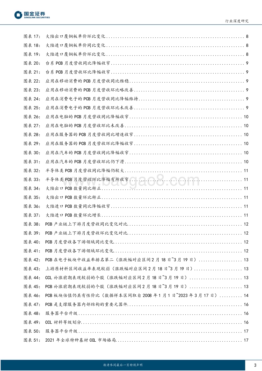 20230319_国金证券_电子行业深度研究：数据改善提信心坚持主题赛道+强a策略_23页.pdf_第3页