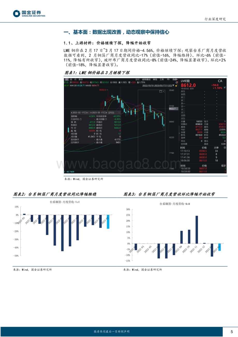 20230319_国金证券_电子行业深度研究：数据改善提信心坚持主题赛道+强a策略_23页.pdf_第5页