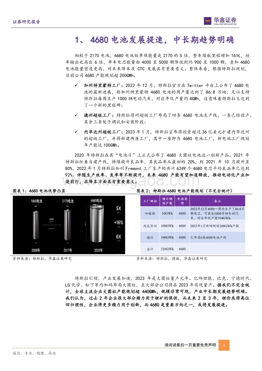 20230227_华鑫证券_预镀镍行业证券研究报告：4680电池提速预镀镍迎发展良机_14页.pdf_第4页