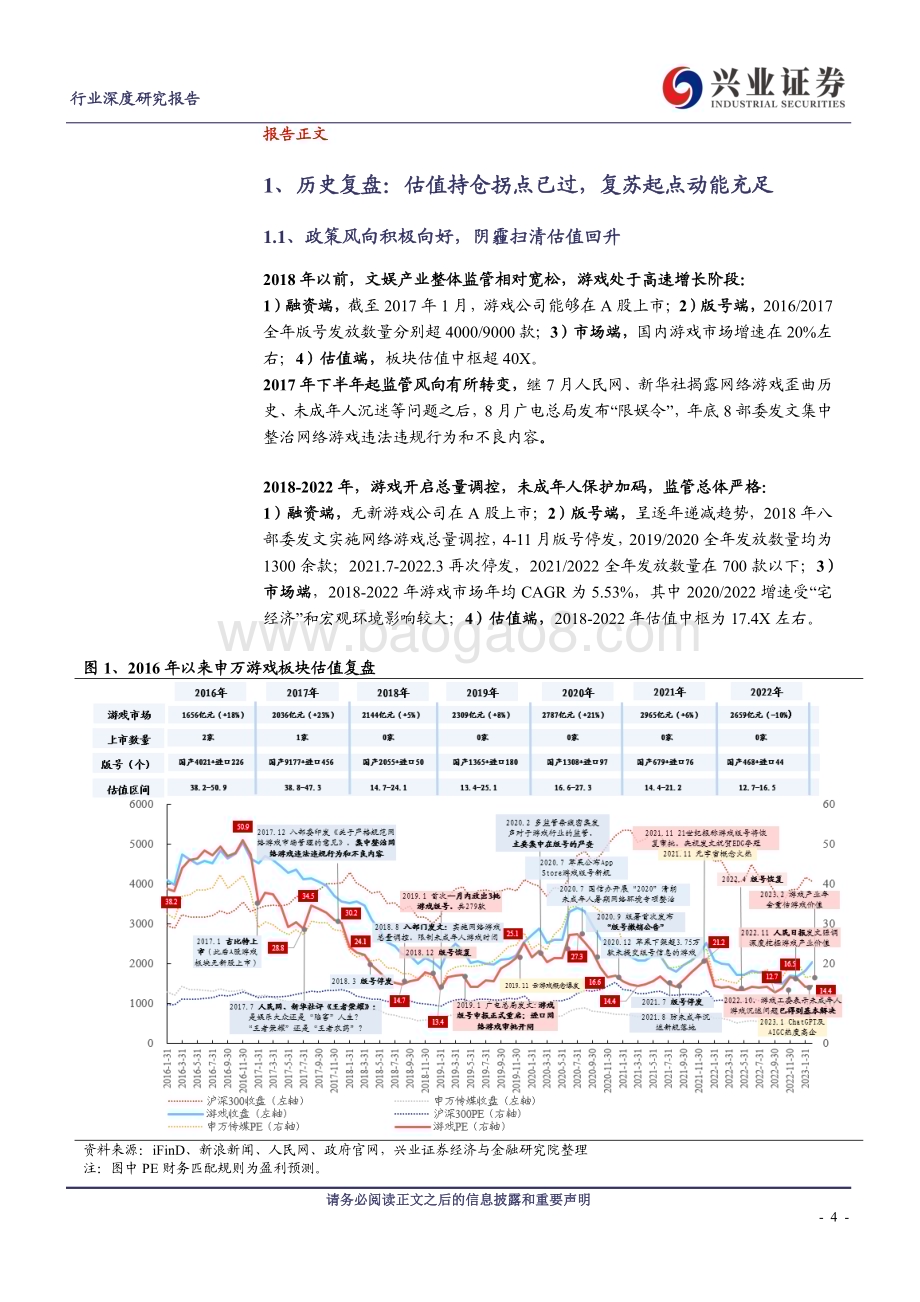 20230314_兴业证券_传媒行业证券研究报告：冰雪消融暖风正劲游戏复苏大年可期_34页.pdf_第4页