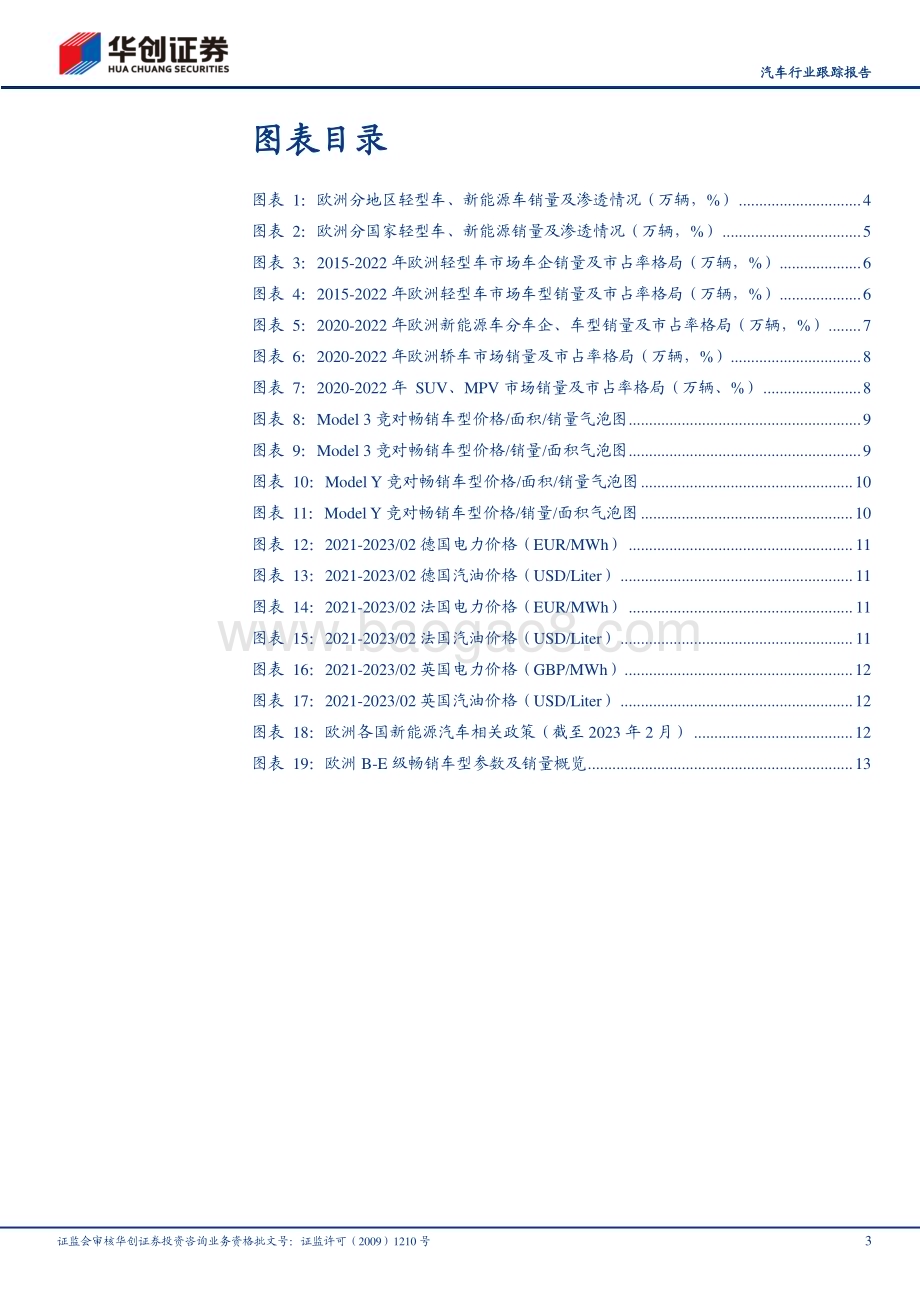 20230221_华创证券_汽车行业证券研究报告：特斯拉系列报告四欧洲车市阡陌纵横Model Q或点燃主流需求_18页.pdf_第3页