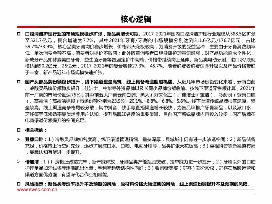 20230525_西南证券_口腔护理行业证券研究报告：规模稳增、新品迭出国产品牌焕新机_41页.pdf_第2页
