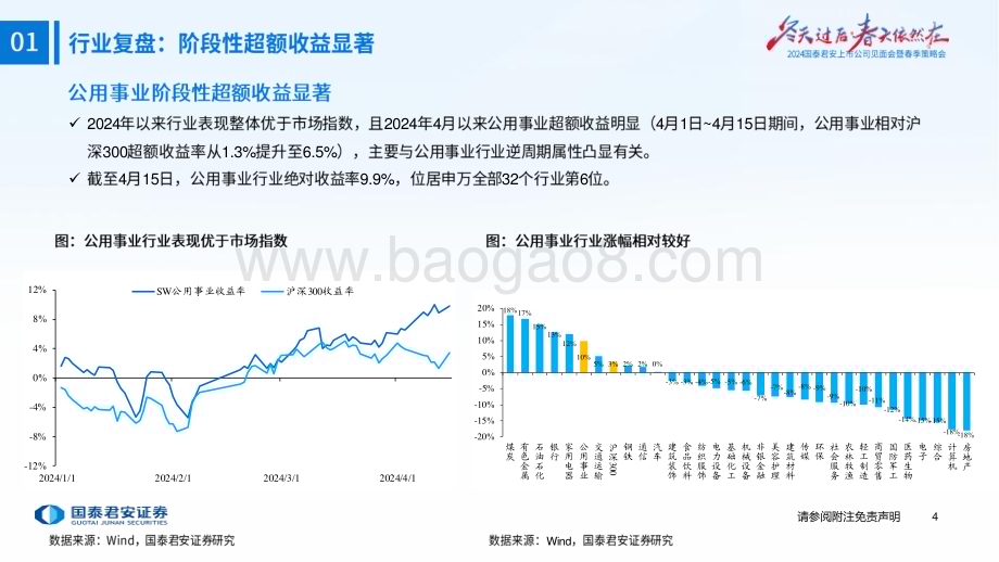 20240416_国泰君安_公用事业行业2024年度春季策略：方向重于弹性_25页.pdf_第5页