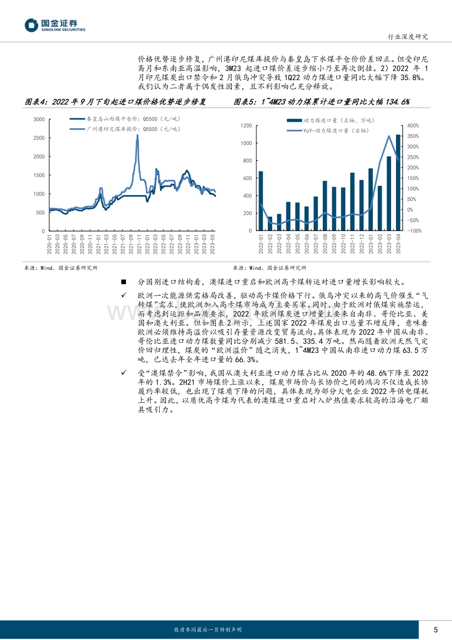 20230529_国金证券_公用事业及环保产业行业深度研究：盈利改善与成长性兼具火电迎来“戴维斯双击”_19页.pdf_第5页