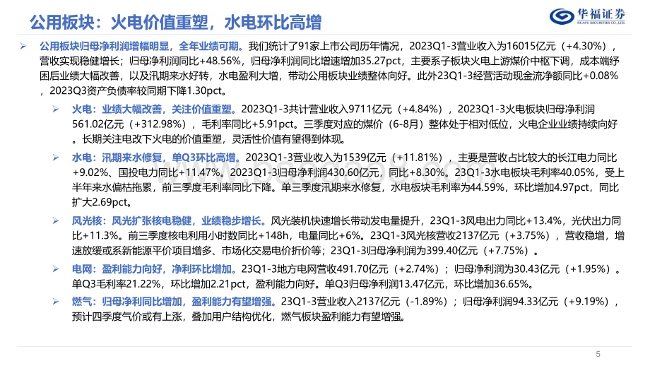 20231110_华福证券_公用事业行业研究报告：公用环保板块总结_49页.pdf_第5页