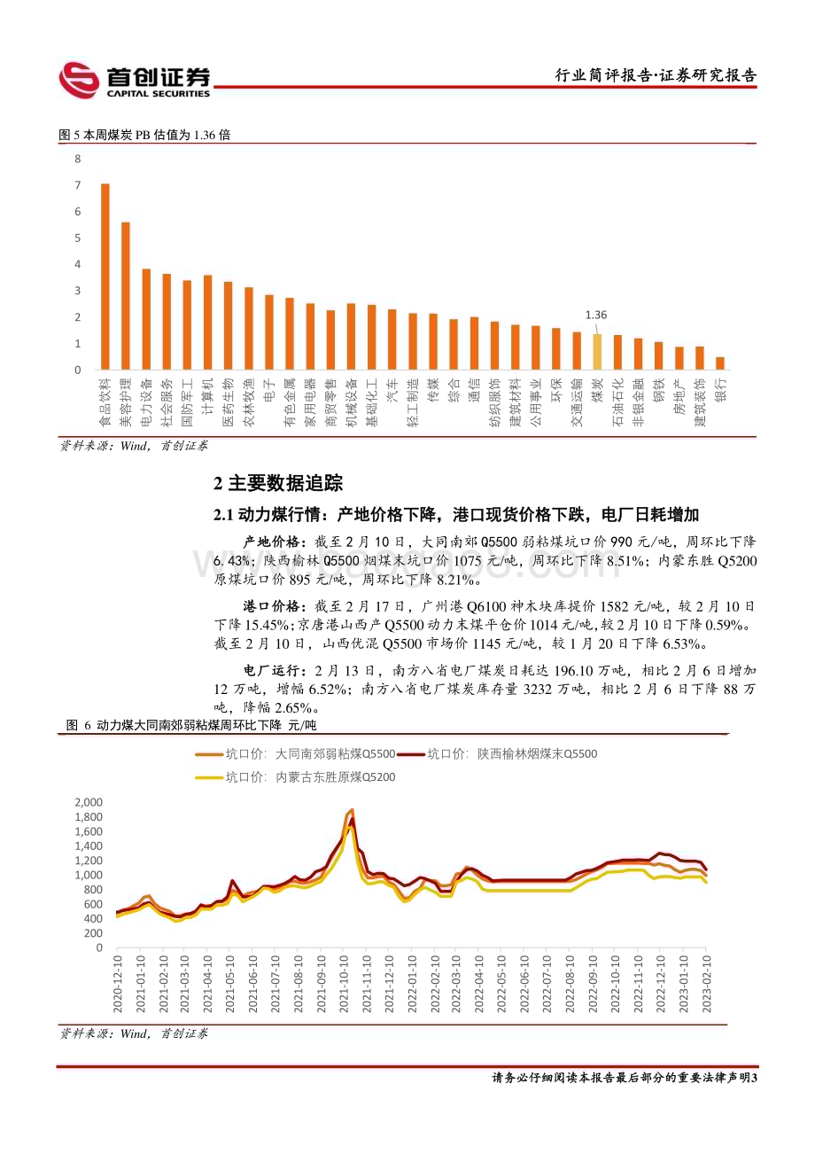 20230220_首创证券_煤炭开采行业证券研究报告：煤价止跌反弹推荐当前配置机会_14页.pdf_第4页