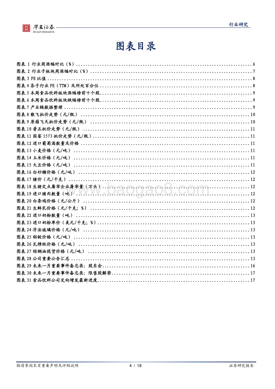 20230417_华安证券_食品饮料行业证券研究报告：春糖勤思关注复苏节奏创造出的投资机会_19页.pdf_第4页