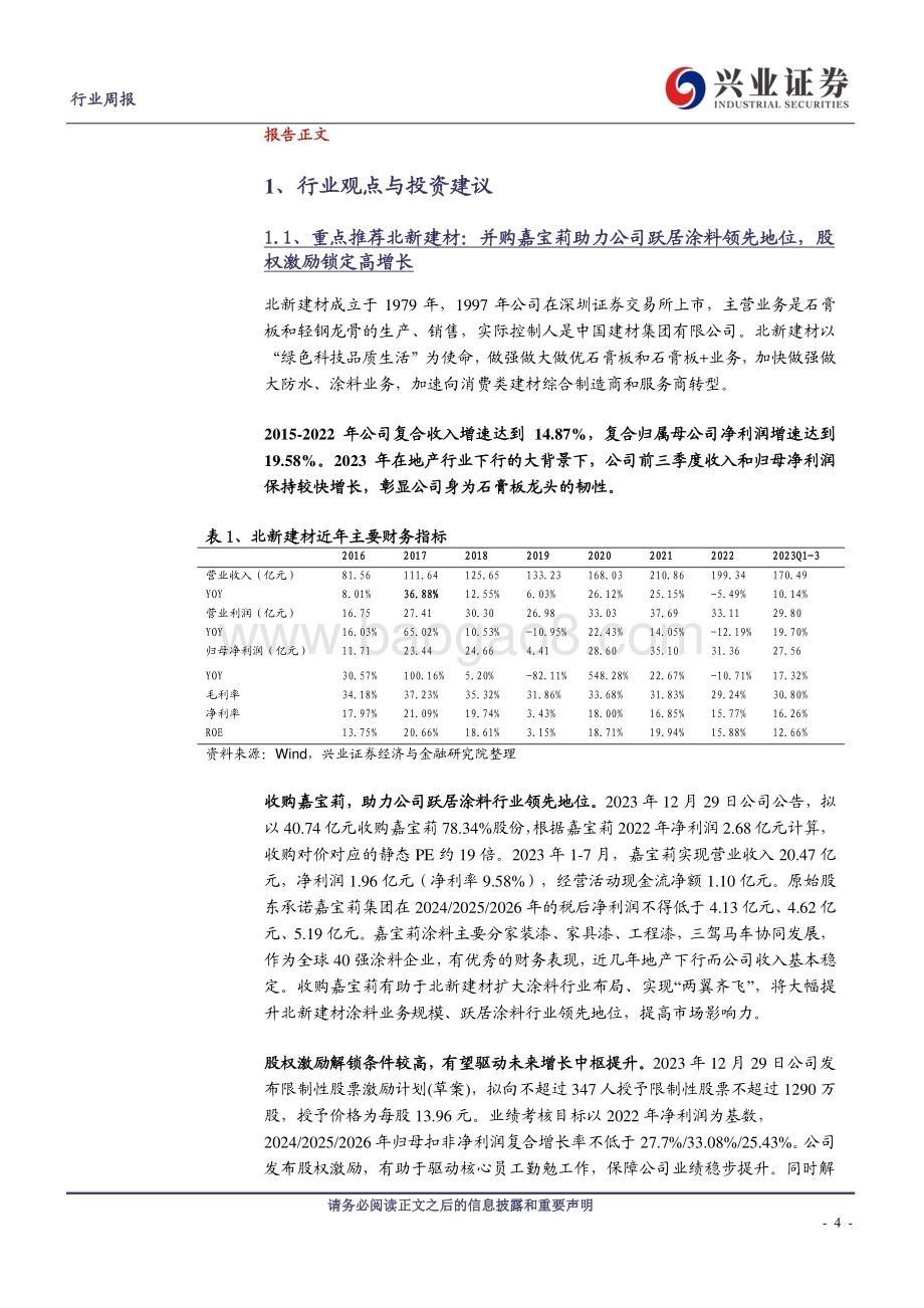 20240317_兴业证券_建筑材料行业：“以旧换新”政策落地关注建材更新需求_21页.pdf_第4页