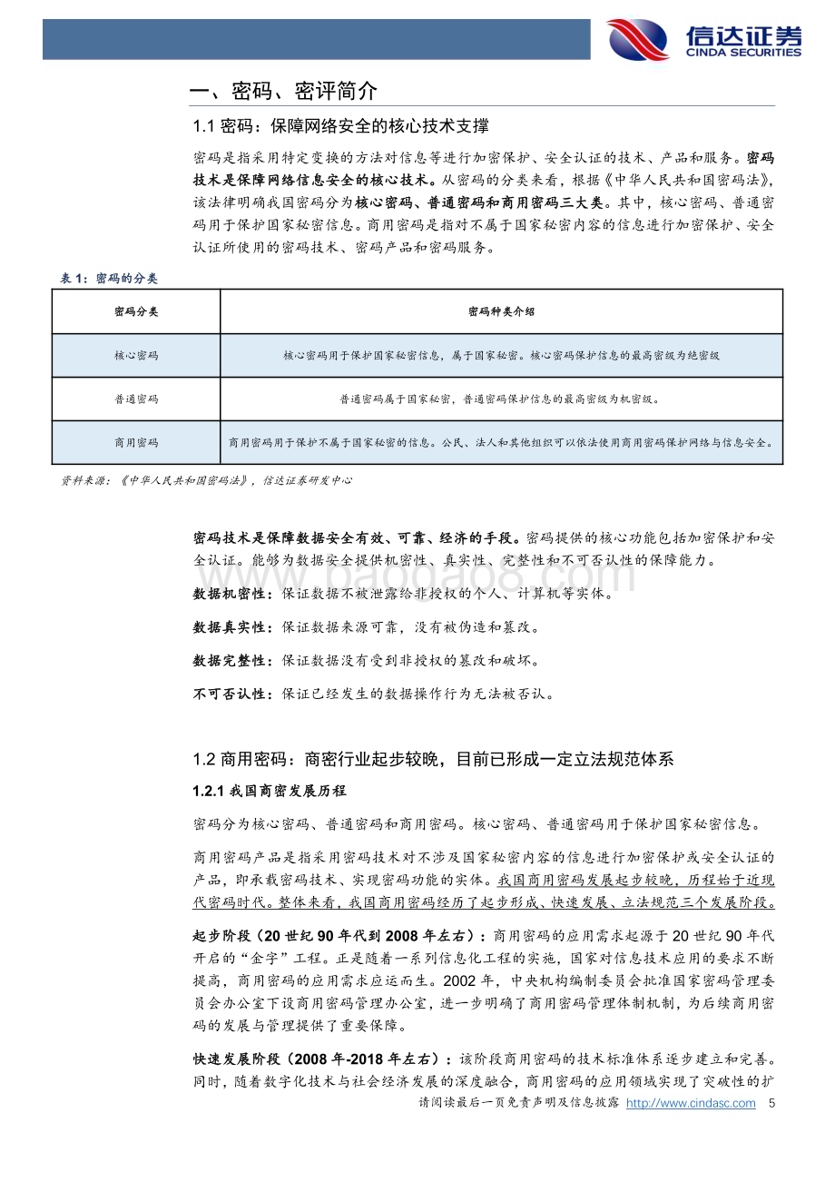20240304_信达证券_密码行业深度报告：商密行业逐渐走向成熟把握行业发展带来的新机遇_30页.pdf_第5页