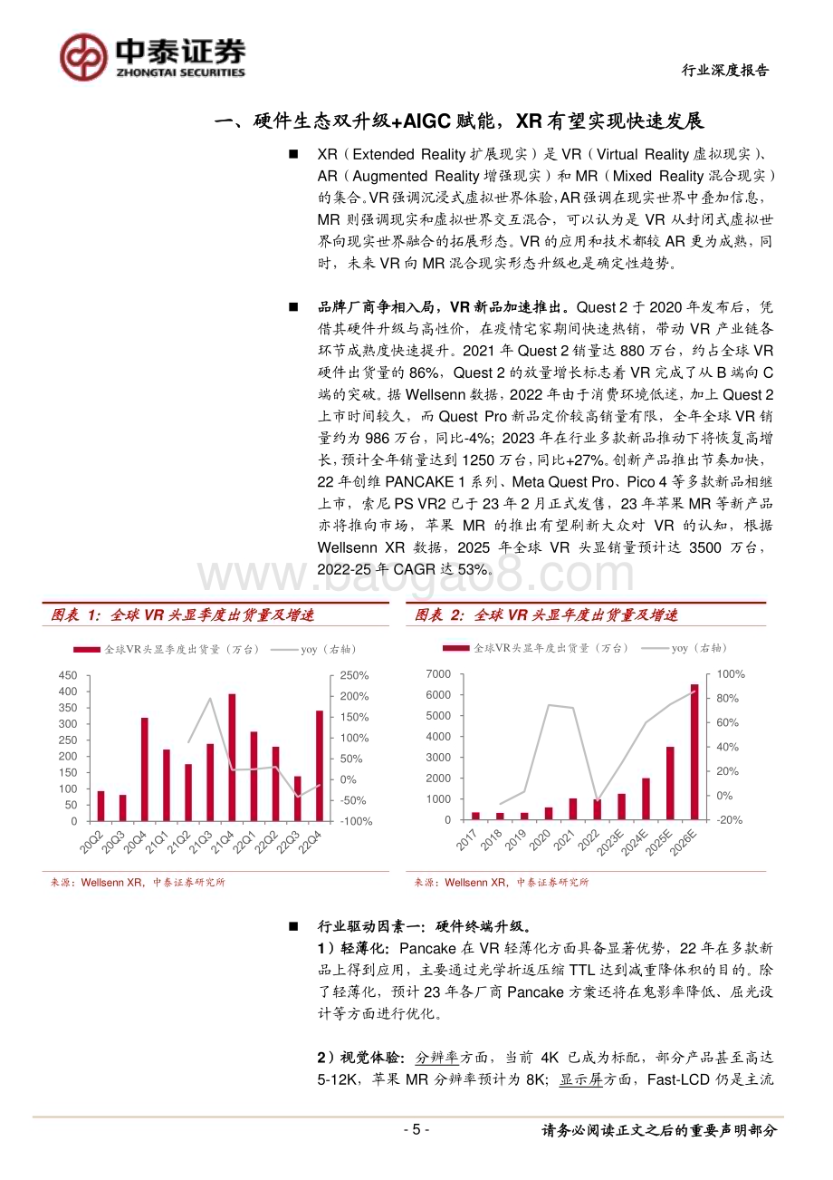 20230411_中泰证券_电子行业苹果MR深度报告：XR iPhone时代将至把握MR创新成长机遇_34页.pdf_第5页