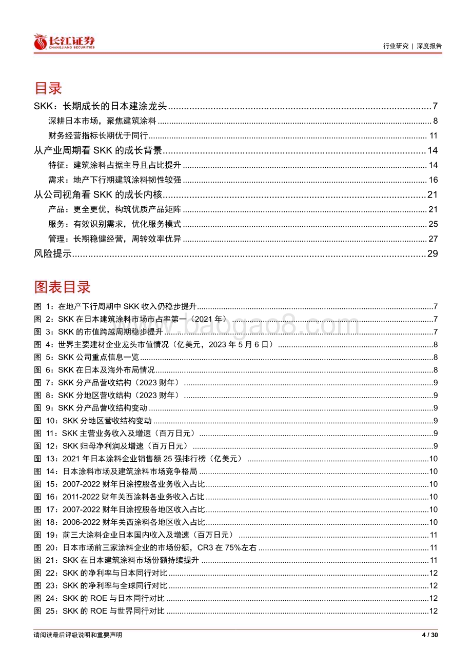 20230517_长江证券_建材行业证券研究报告：日本建筑涂料龙头SKK如何走出长期成长？_30页.pdf_第4页