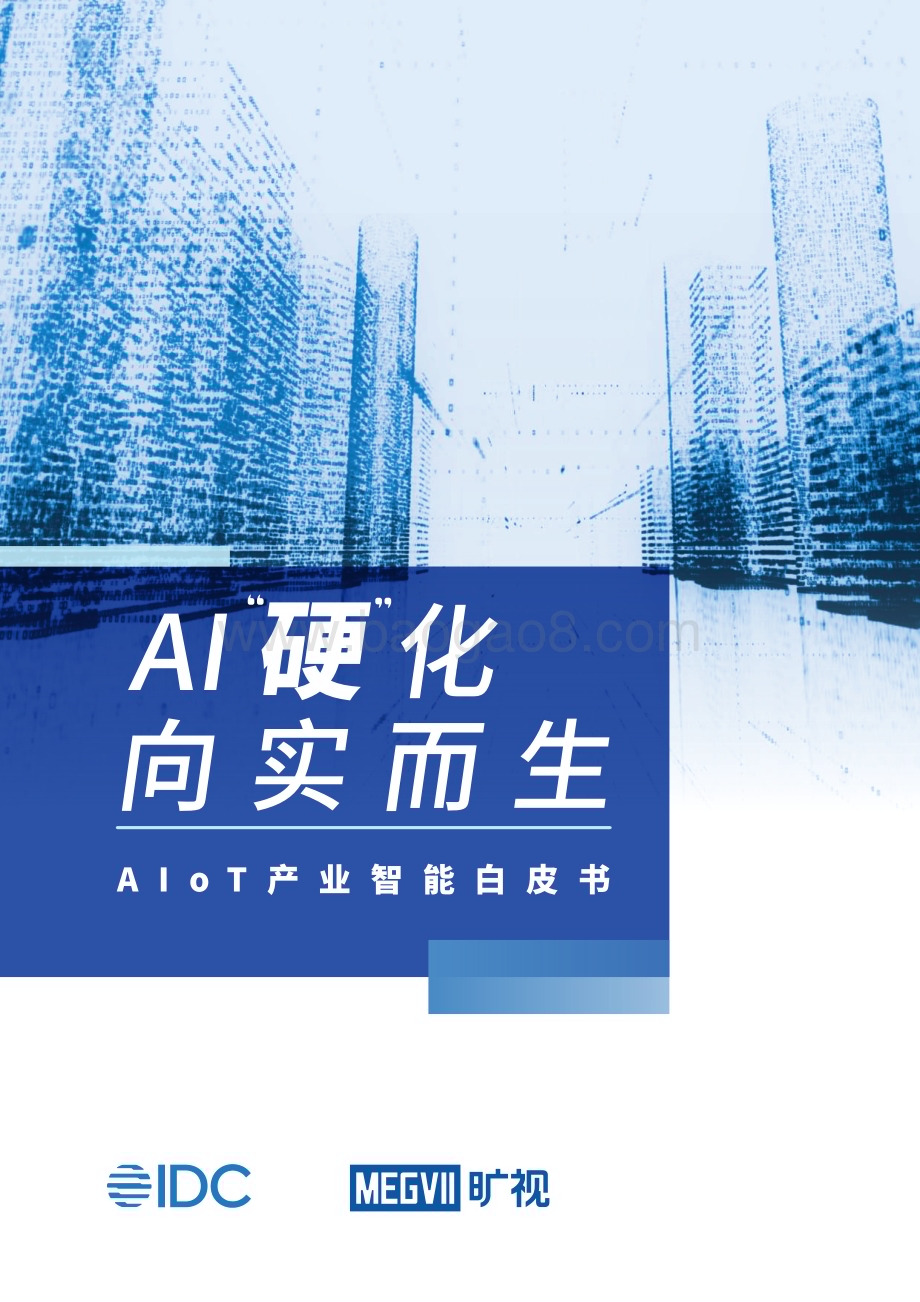 20231129_IDC&旷视_计算机行业AIoT产业智能白皮书：AI“硬化”向实而生_40页.pdf_第1页