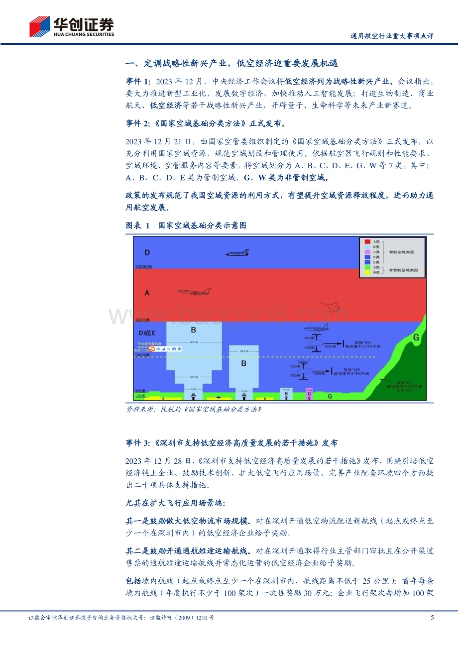 20240102_华创证券_通用航空行业重大事项点评：低空经济迎重要战略机遇关注通航龙头中信海直_26页.pdf_第5页