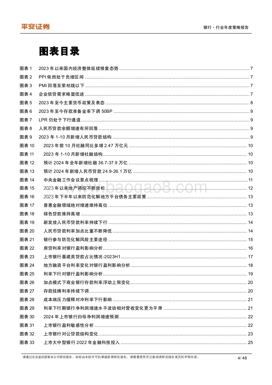 20231212_平安证券_银行行业2024年年度策略报告：化风险降利提质兴实体转型突围_48页.pdf_第4页