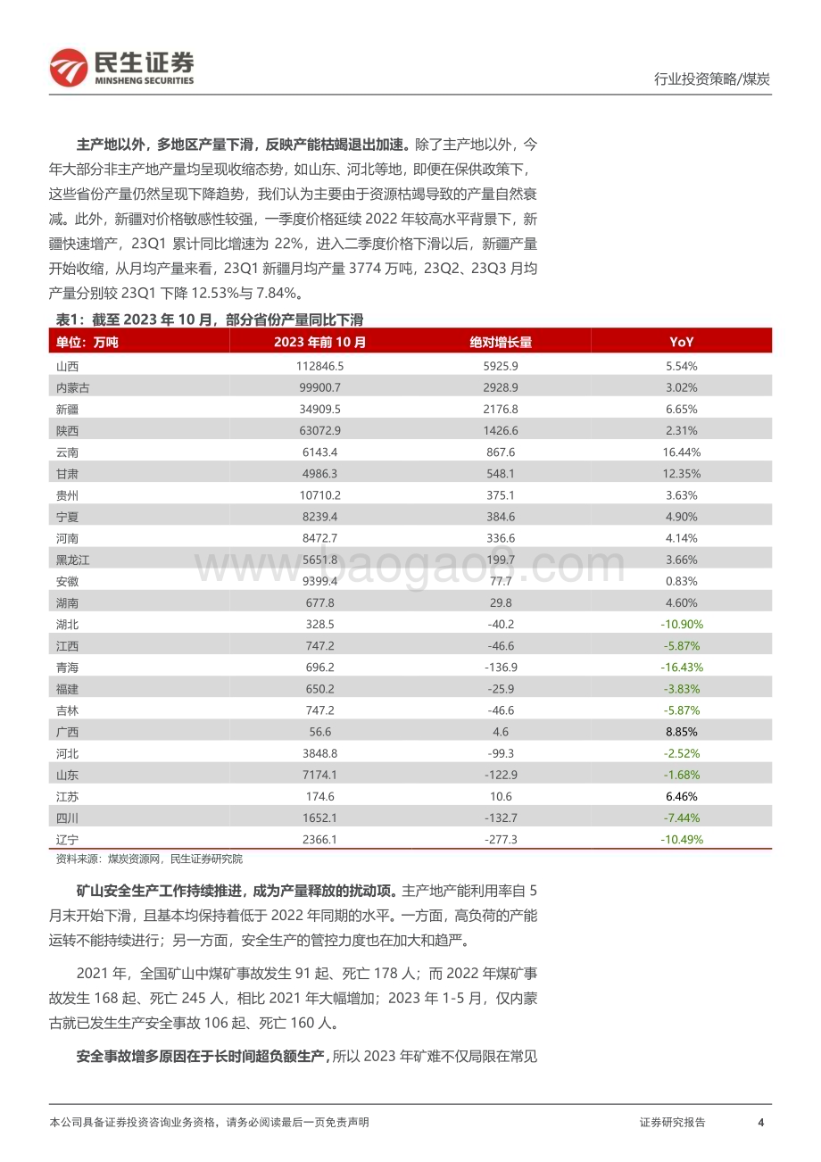 20231212_民生证券_煤炭行业2024年投资策略报告：供给再次短缺双击时刻到来_35页.pdf_第4页