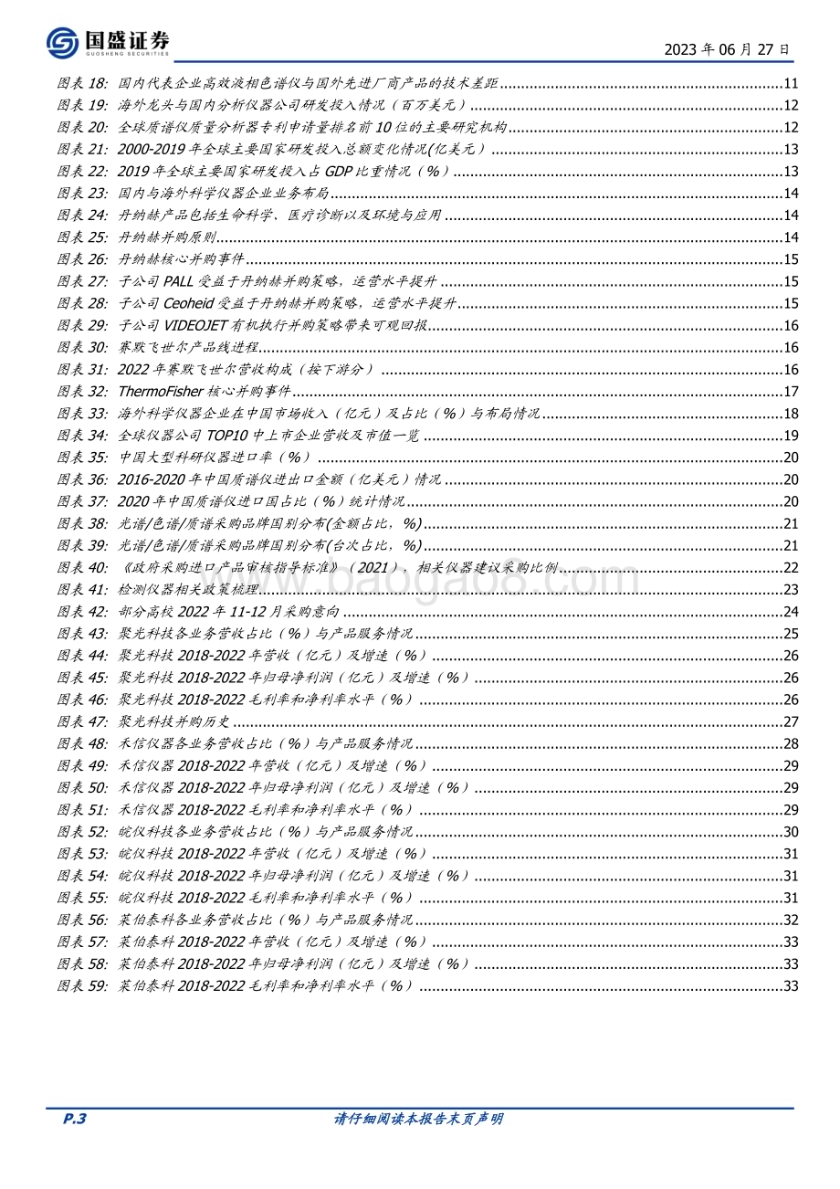 20230627_国盛证券_环保行业证券研究报告：科学仪器长坡厚雪国产替代方兴日盛_35页.pdf_第3页