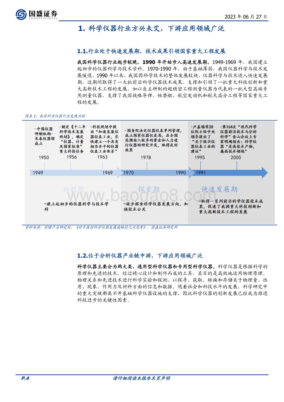 20230627_国盛证券_环保行业证券研究报告：科学仪器长坡厚雪国产替代方兴日盛_35页.pdf_第4页