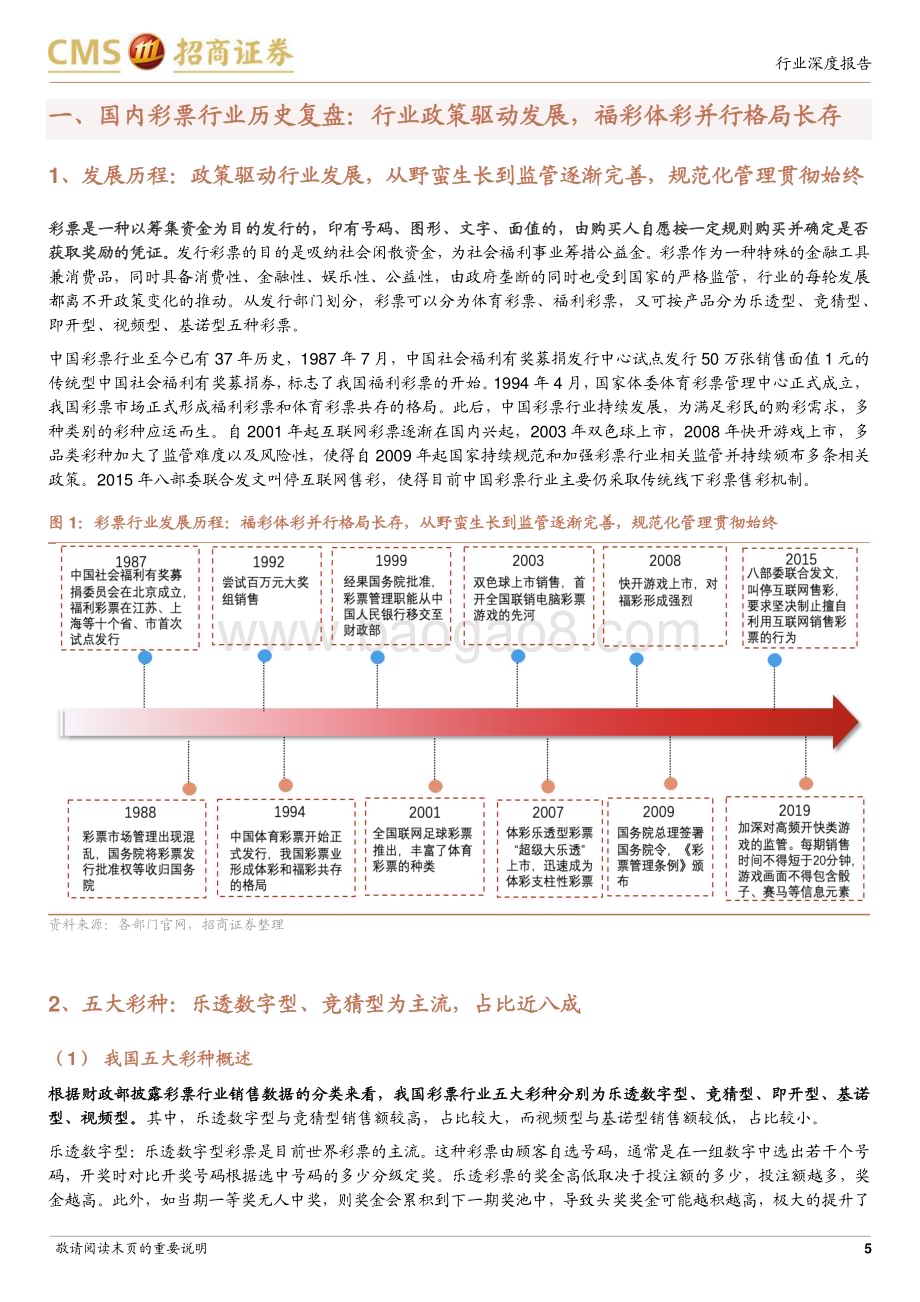 20230627_招商证券_彩票行业证券研究报告：疫后复苏东风已至彩票行业扬帆起航_27页.pdf_第5页