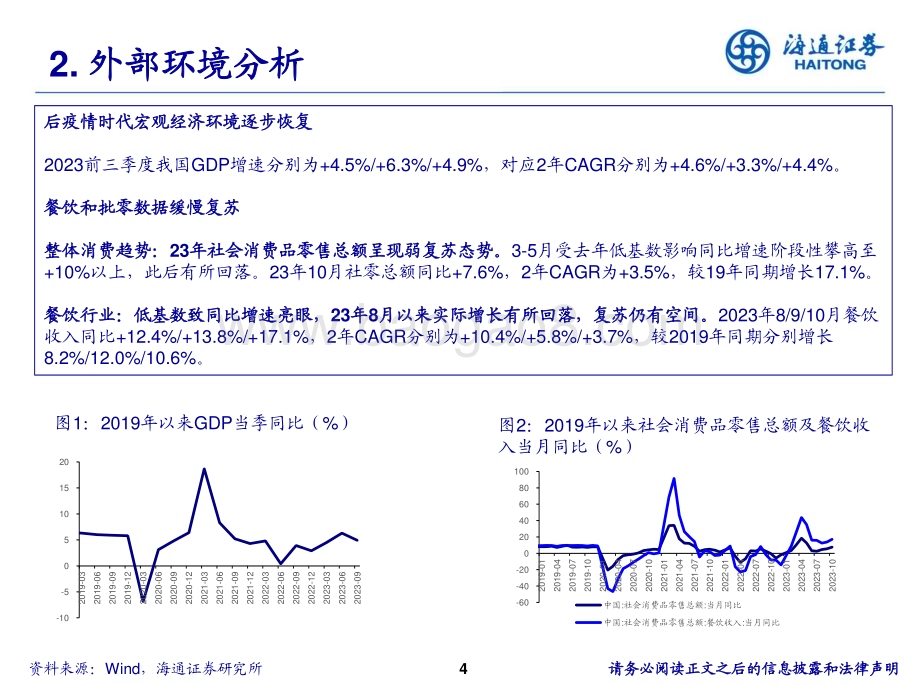 20231206_海通证券_食品饮料行业：成本下行在途&需求修复可期关注盈利改善弹性_43页.pdf_第4页