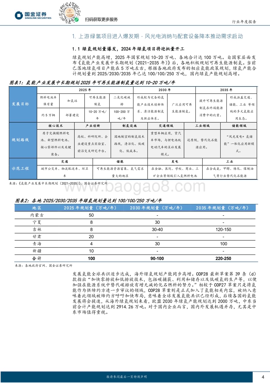 20231223_国金证券_氢能行业2024年度策略：绿氢项目爆发在即重点看好制储环节_27页.pdf_第4页