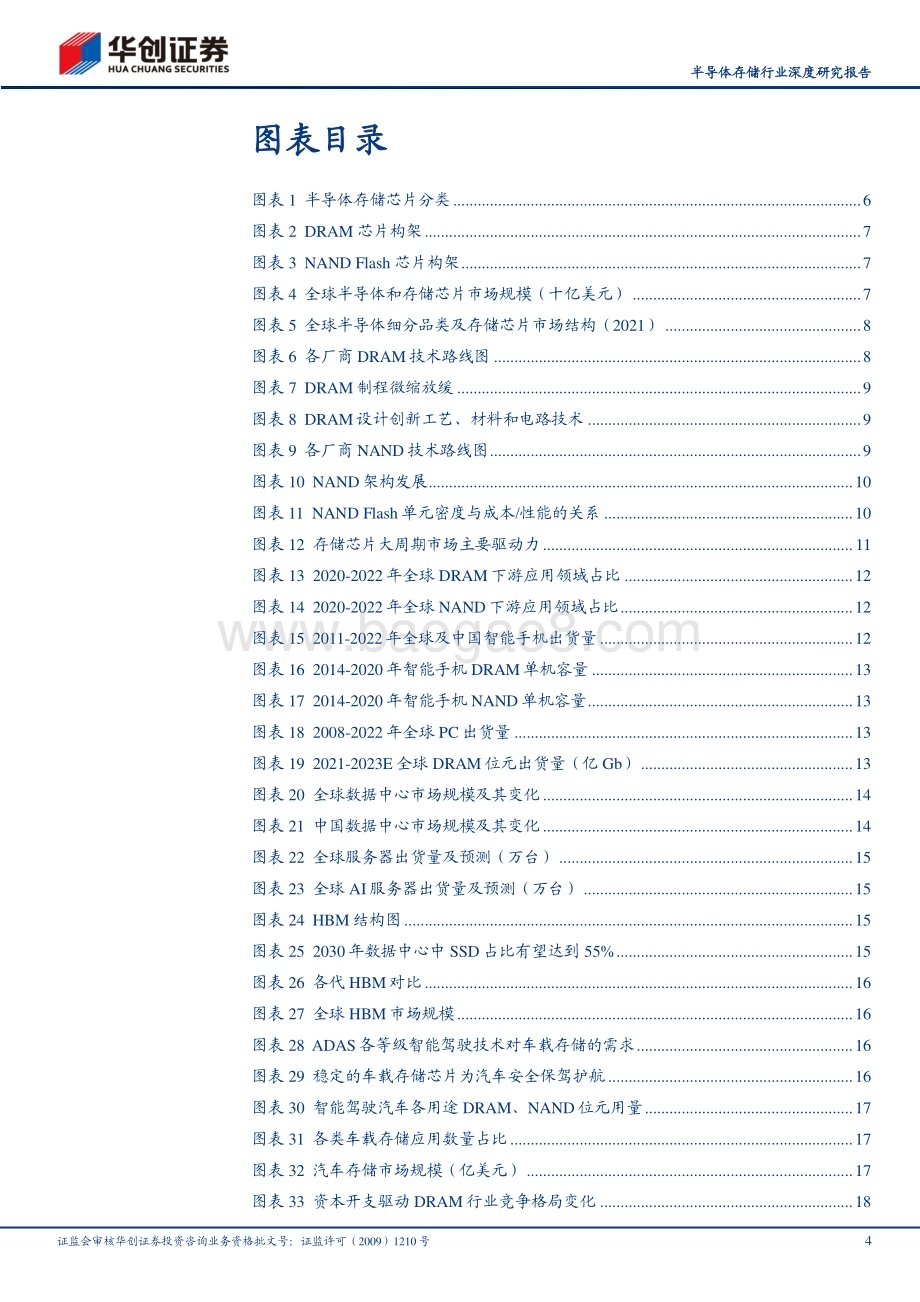 20230629_华创证券_半导体存储行业深度研究报告：AI&车载新需求有望开启存储新周期供给侧收紧需求侧放量_38页.pdf_第4页