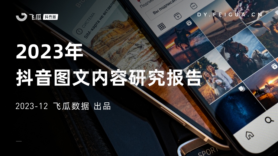 20231224_飞瓜数据_传媒行业：2023年抖音图文内容研究报告_26页.pdf_第1页