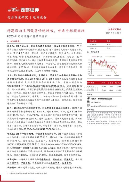 20240103_西部证券_2023年电网设备行业中标情况分析：特高压与主网设备快速增长电表中标额微增_21页.pdf