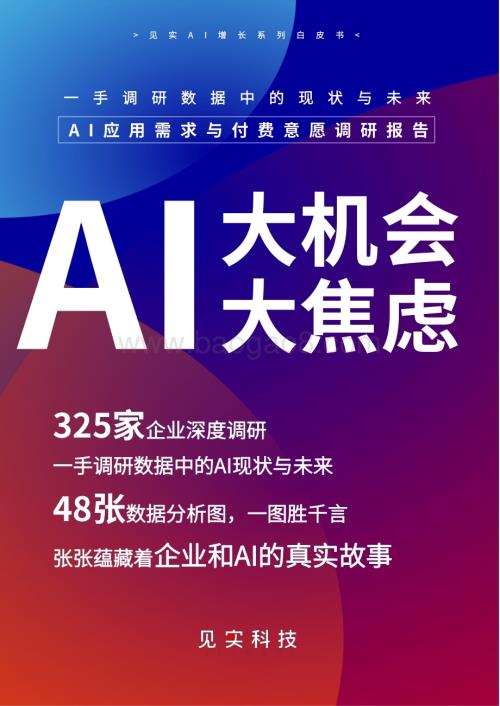 20231225_见识科技_人工智能行业AI应用需求与付费意愿调研报告：AI大机会大焦虑_37页.pdf
