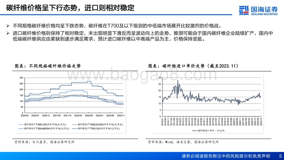 20240105_国海证券_碳纤维行业深度报告：底部渐现航空航天和机器人有望成需求热点_70页.pdf_第5页