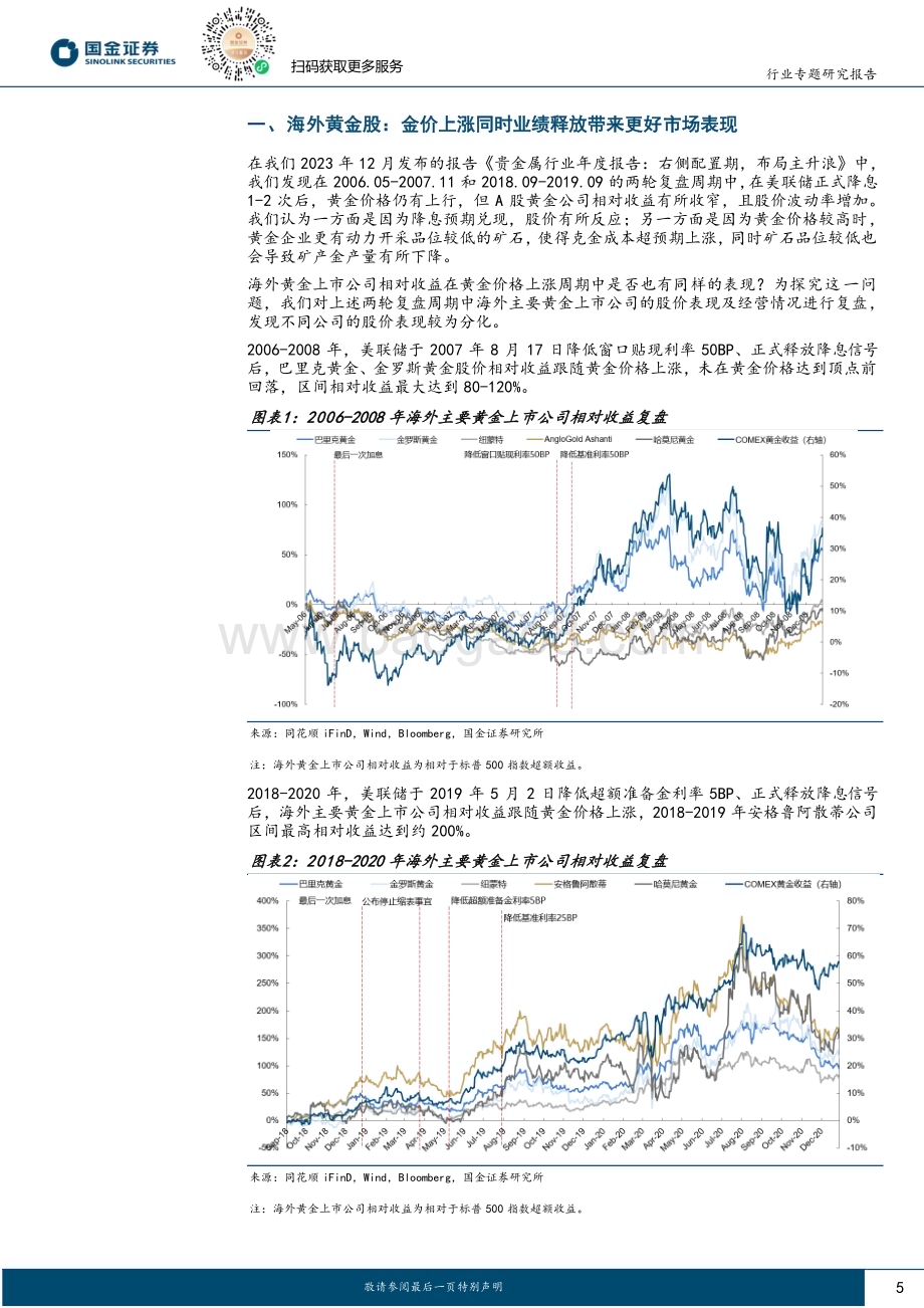 20240125_国金证券_贵金属行业：美联储或提前放缓缩表黄金股主升浪时点渐近_27页.pdf_第5页